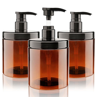 Containers de crème en plastique à capuchon électroplaqué UV Polymère Clair Convient pour les formulations sensibles nécessitant une protection UV