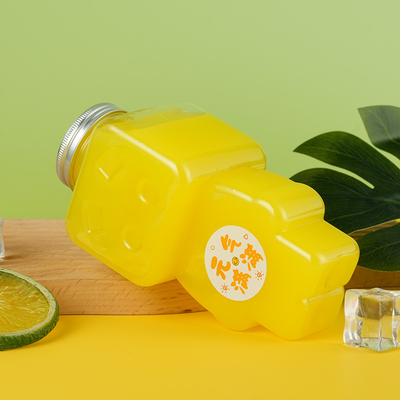 Bouteilles de thé à bulles carrées, solution pratique pour servir des boissons