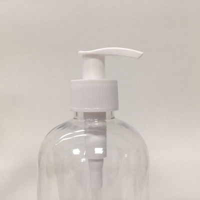 Bouteille de lotion en plastique PET 500 ml ampère vide de 16 oz avec pompe pour shampooing