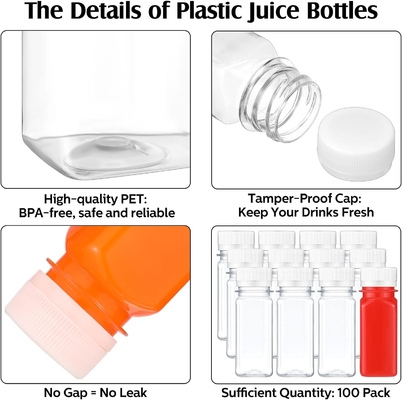 Bouteille de pulvérisation en plastique PET ronde Conception durable et durable