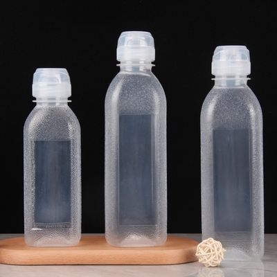 Bouteilles de thé au lait durables avec un couvercle et une poignée à vis personnalisables