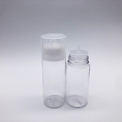 Impression personnalisée de couleur transparente E bouteille de liquide pour emballage transparent