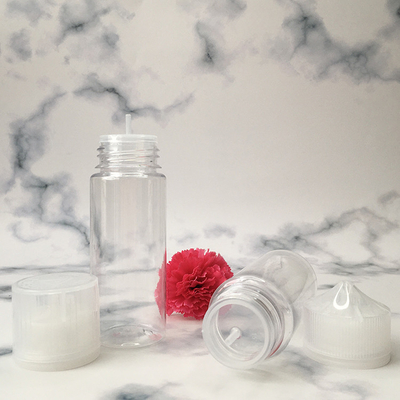 Bouteille transparente E Liquide 10 ml 15 ml 30 ml 60 ml 80 ml 100 ml Bouchon à vis