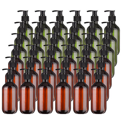 Bouteilles de lotion en plastique de 120 ml 250 ml 300 ml 500 ml avec fermeture à bascule et variétés de plastique PMMA durables pour les produits de soins de la peau