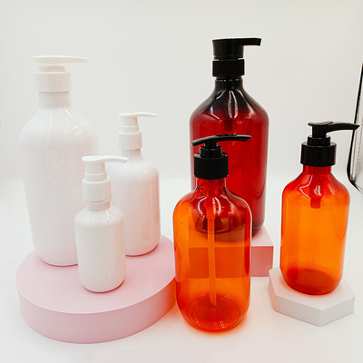 Dispensers de liquide synthétiques blancs Couleur personnalisable de la bouteille et échantillon fournis