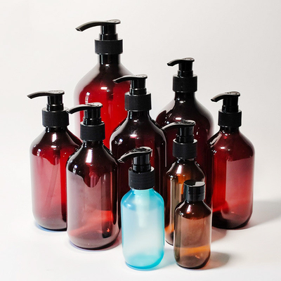 Containers de crème en polymère PET UV Cap électroplaté Cap en plastique durable