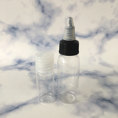 Fermeture personnalisée Bouteilles en plastique vissées avec finition du cou vissé