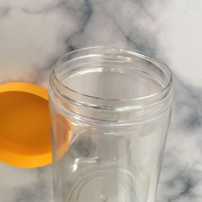 85 Contenants en plastique transparent de diamètre avec conception transparente