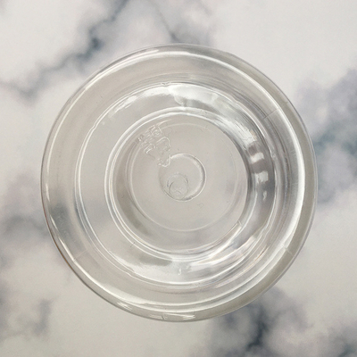 85 Contenants en plastique transparent de diamètre avec conception transparente