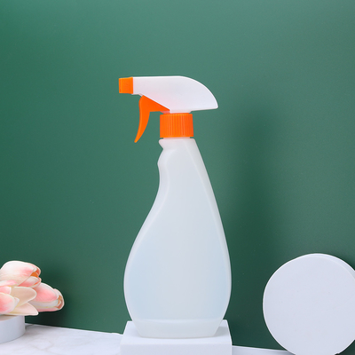 Bouteille de pulvérisateur à déclencheur clair pratique avec pompe à déclencheur cosmétique industrielle rose