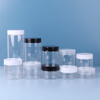 Containers en boîtes en plastique transparentes personnalisées Couvercle d'étanchéité en aluminium Sceaux sensibles à la pression