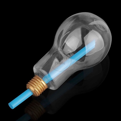 Des pots de thé en plastique à bulles modernes avec poignée à l'épreuve des fuites Conception isolée Claire 120ml-500ml Capacité