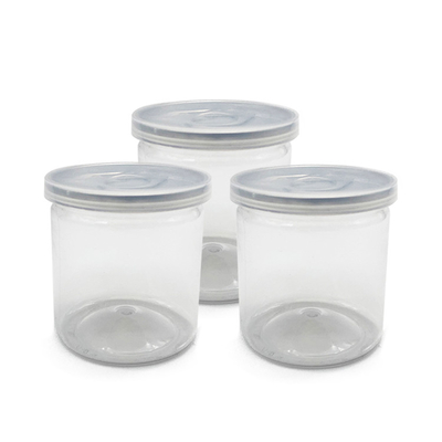 Containers en boîtes en plastique transparentes personnalisés Emballage en carton en papier imprimé avec logo personnalisé
