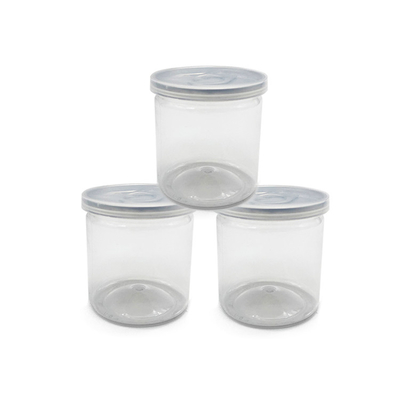 Containers en boîtes en plastique transparentes personnalisés Emballage en carton en papier imprimé avec logo personnalisé