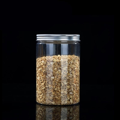 150m 200ml poudre claire en plastique crème jar PET aliments Honey Jars Scrub Body Butter Container Jar avec couvercle