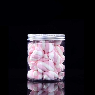 Contenants en plastique transparent Logo personnalisable 2 oz-8 oz Capacité avec couvercle en aluminium