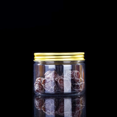 Emballage alimentaire Des biscuits vides Entreposage Contenant en plastique Boîtier 100 ml 200 ml Boîtier en plastique clair