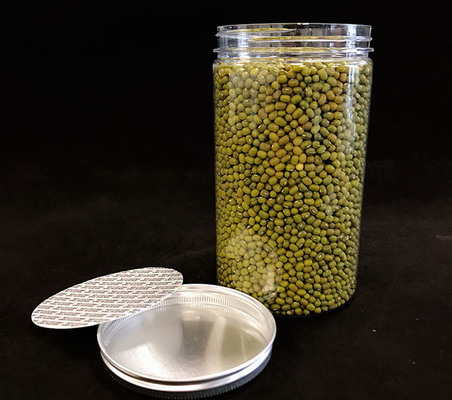 150m 200ml poudre claire en plastique crème jar PET aliments Honey Jars Scrub Body Butter Container Jar avec couvercle