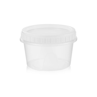 Bouteilles de thé au lait en plastique modernes avec vis étanche à l'isolation sur le couvercle