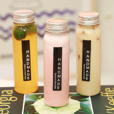 Bouteilles de thé étanches aux fuites avec poignées Tailles variées Contenants en plastique pour boissons