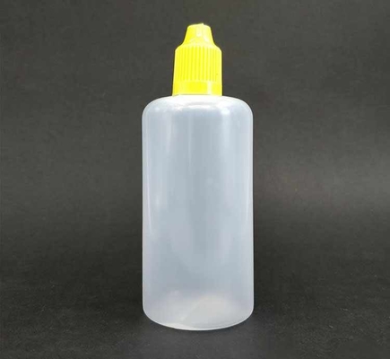 Bouteilles gouttelettes en verre Cap gouttelette lisse Dispensateur de liquide Transparent Noir Personnaliser