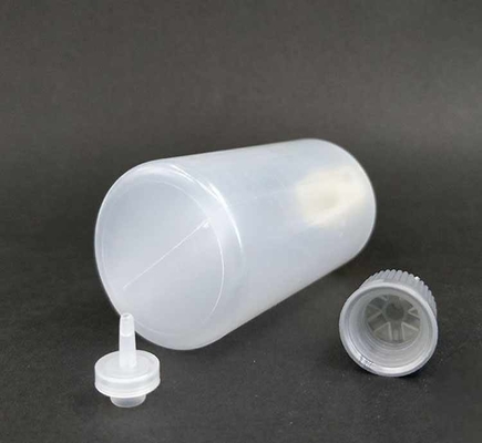 Bouteilles gouttelettes en verre Cap gouttelette lisse Dispensateur de liquide Transparent Noir Personnaliser