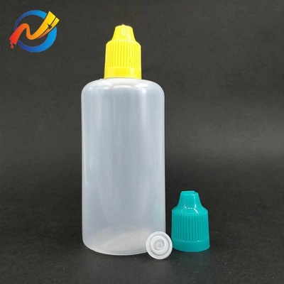 Bouteilles gouttelettes en verre Cap gouttelette lisse Dispensateur de liquide Transparent Noir Personnaliser