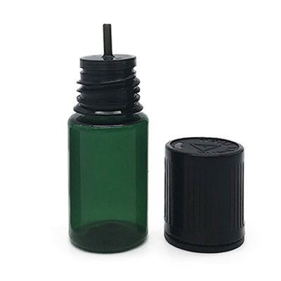 Logo personnalisé Bouteille liquide ronde E avec capuchon à vis en PET imprimé