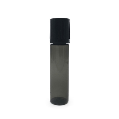 Bouteille en PET liquide personnalisée avec bouchon à vis, forme ronde, logo personnalisé et impression couleur