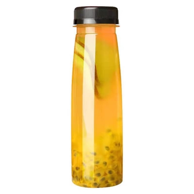 Bouteilles en plastique de thé au lait de 120 ml 250 ml 350 ml 500 ml ronde carrée