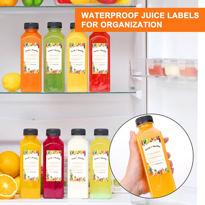 120 ml-500 ml Bouteilles de thé au lait étanches avec poignée vis claire sur le couvercle Couleur personnalisable
