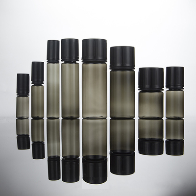 Bouteille liquide ronde transparente E avec cou à l' épreuve des enfants