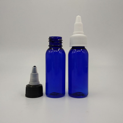 Bouteilles de 15 ml 30 ml 50 ml 70 ml 80 ml 100 ml Couvercles en plastique fileté avec impression personnalisée
