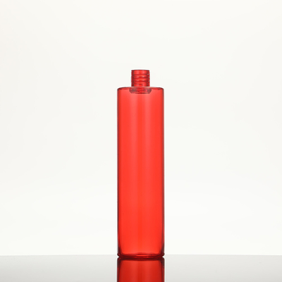Bouteilles de lotion PMMA électroplatées UV Collier personnalisable Blanc avec bouchon transparent