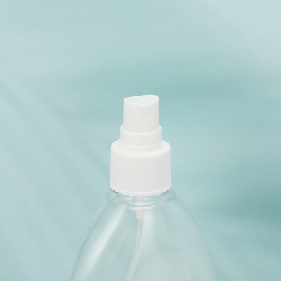 Bouteilles de lotion PMMA rondes et claires 250 ml 300 ml 500 ml échantillon fourni Blanc/demande du client