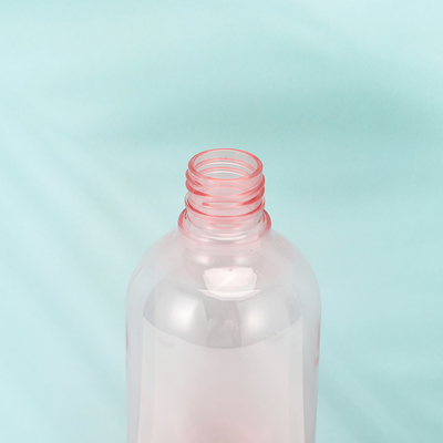Bouteilles de lotion en plastique blanc personnalisables pour différents volumes avec sérigraphie