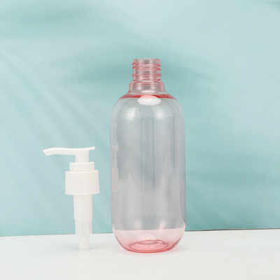 Bouteilles de lotion en plastique blanc personnalisables pour différents volumes avec sérigraphie