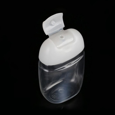 Bouteille de shampooing à pompe en PET ronde avec logo personnalisable et fonctionnalité recyclable