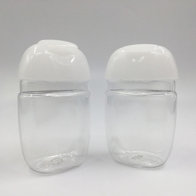 Bouteille de shampooing à pompe en PET ronde avec logo personnalisable et fonctionnalité recyclable