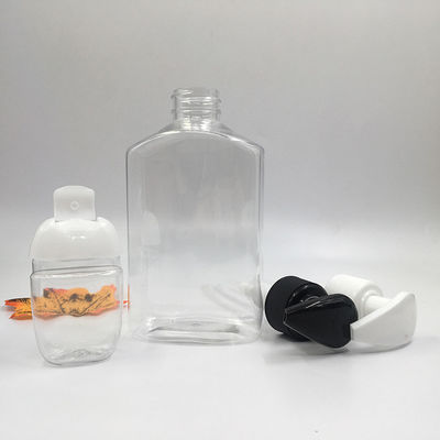 Bouteille de pulvérisation en plastique transparent de 200 ml pour le nettoyage ménager