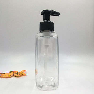 Bouteille de pulvérisation en plastique transparent de 200 ml pour le nettoyage ménager