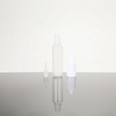 Bouteilles liquides en PET à vis et bouchon avec logo personnalisé Cou à l'épreuve des enfants Couleurs d'impression personnalisables