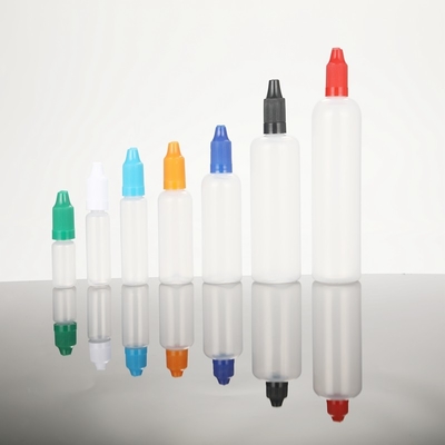 Bouteilles liquides en PET à vis et bouchon avec logo personnalisé Cou à l'épreuve des enfants Couleurs d'impression personnalisables