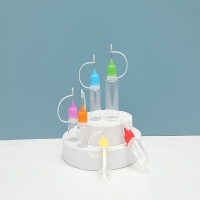 Bouteille E liquide à l' épreuve des enfants Bouteille E liquide ronde de 60 ml avec étiquette imprimée sur écran