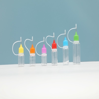 Bouteille E liquide à l' épreuve des enfants Bouteille E liquide ronde de 60 ml avec étiquette imprimée sur écran