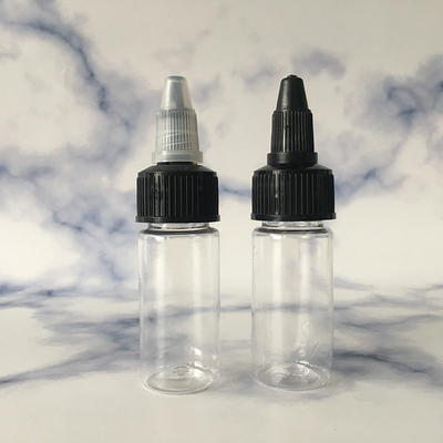 Bouteilles PETG transparentes personnalisées pour le cou à vis liquide Finition de différentes capacités