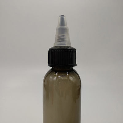 Bouteilles en plastique transparent à vis avec scellement personnalisable pour le stockage des liquides