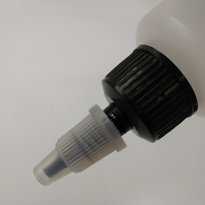 Bouteilles en plastique transparent à vis avec scellement personnalisable pour le stockage des liquides
