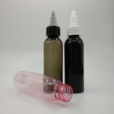 Bouteilles en plastique à vis personnalisées avec des capacités multiples pour le stockage de liquide