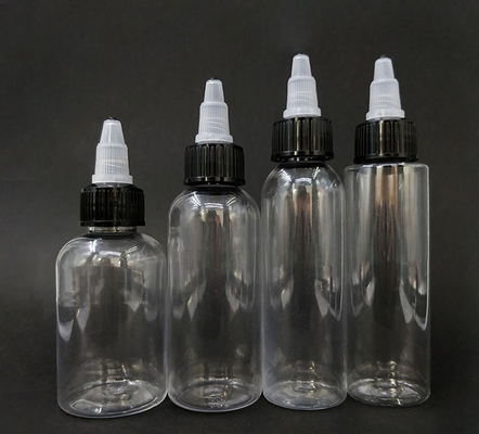 Bouteilles en plastique à vis personnalisées avec des capacités multiples pour le stockage de liquide